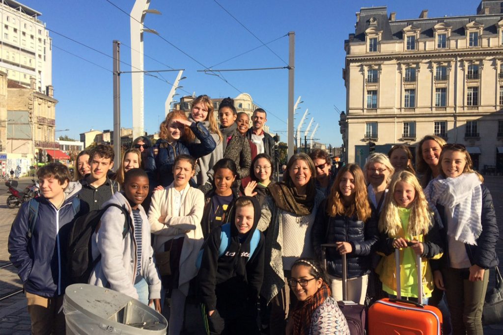 séjour groupe étrangers en france